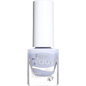 7 Day Hybrid Nail Polish 7340 Bright Blue produkt bild