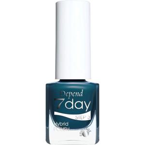 7 Day Hybrid Nail Polish 7333 Shades Of Cyan produkt bild