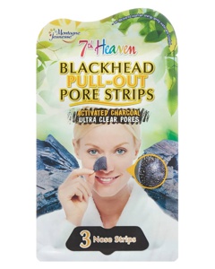7th Heaven Montagne Jeunesse Blackhead Pull-Out Pore strips 3 stk. Produktbild