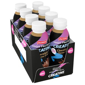 8 x Ehrmann High Protein Creatine Drink 330 ml Chocolate produkt bild