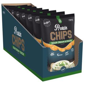 8 x Protein Chips Sour Cream Onion box produkt bild