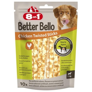 8in1 Better Bello Chicken Twisted Sticks Produktbild