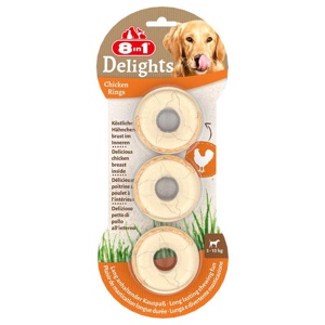 8in1 Delights Kauringe Huhn Produktbild
