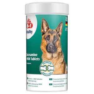8in1 Vitality Glucosamin + MSM-Tabletten Produktbild