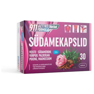911 Active Formula südamekapslid magneesiumiga N30 toote pilt