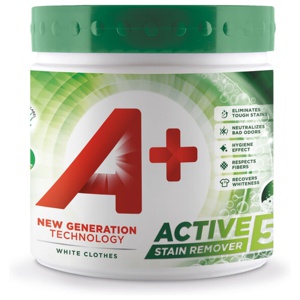 A+ Active5 White Fläckborttagning Pulver 465g produkt bild