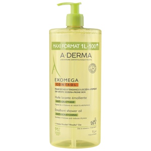 A-Derma Exomega Control dusjolje 1 L produktbilde
