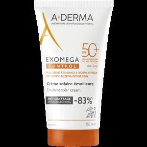 A-Derma Exomega Control Emollient Sun Cream SPF50+ 150ml Produktbild