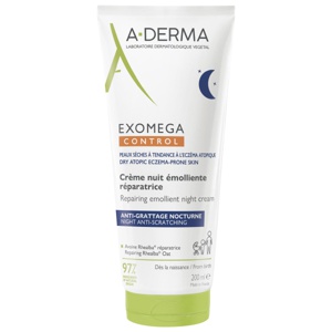 A-Derma Exomega Control Night Cream, 200 ml produktbilde