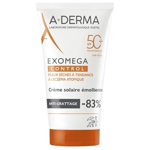 A-Derma Exomega Control Emollient Solar Cream SPF50+ produktbillede