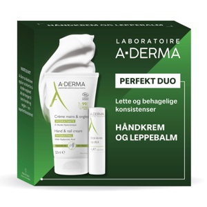 A-Derma Hånd og Leppe Gavesett produktbilde