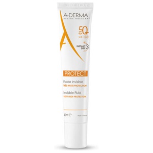 A-Derma Protect Invisible Fluid SPF50+ produktbillede