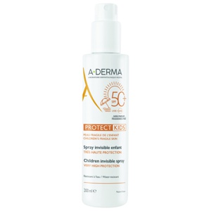 A-Derma Protect Kids Spray SPF50+, 200 ml produktbilde