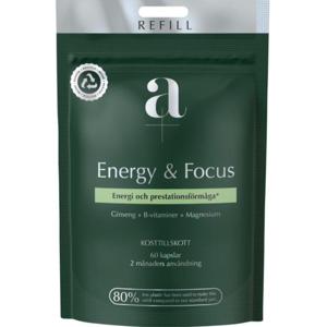 Energy & Focus 60 kapslar Refill produkt bild