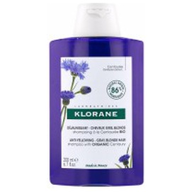 A LA CENTAUREA BIO Anti-Vergilbungs-Shampoo für graues und blondes Haar 200 ml Produktbild