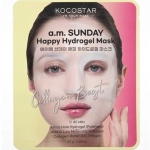 a.m. SUNDAY Hydrogel Collagen Mask 1 stk produktbilde