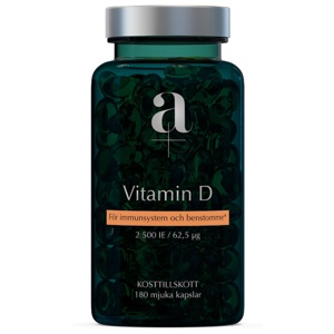 A+ Vitamin D 180 mjuka kapslar produkt bild