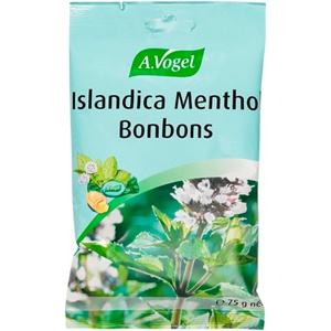 A.Vogel Islandica menthol bonbons 75 g produktbillede