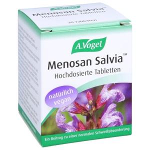 Menosan Salvia A. Vogel 30 St Tabletten Produktbild