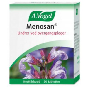 A. Vogel Menosan tabletter 30 stk produktbilde