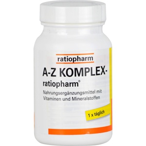 A-Z Komplex-ratiopharm Tabletten Produktbild