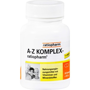 A-Z Komplex-ratiopharm Tabletten Produktbild