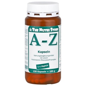 A-Z Multivitamin Mineralstoff Kapseln Produktbild