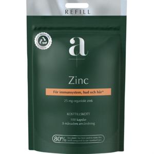 A+ Zink Refill Kapslar 100 st produkt bild