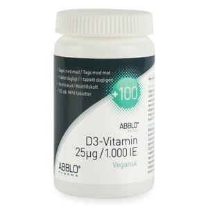 Abblo D3-Vitamin 25 mikg produktbillede