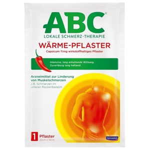 ABC Wärme-Pflaster Capsicum Hansaplast med 14x22 Produktbild