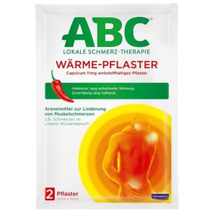 ABC Wärme-Pflaster Capsicum Hansaplast med 14x22 Produktbild