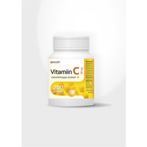 ABCvit askorbiinhape 50mg dražeed N200 toote pilt