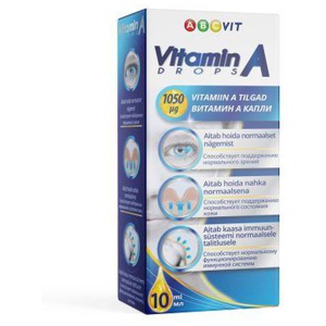ABCvit Vitamiin A tilgad 10 ml toote pilt