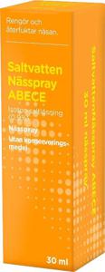 ABECE Saltvattenspray 30 ml produkt bild