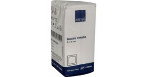 Abena Kompress Gasväv Vit 5 x 5 cm 100 st produkt bild