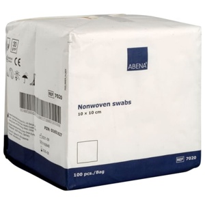Abena Kompress Non-woven Vit 10 x 10 cm 100 st produkt bild