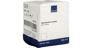 Abena Kompress Non-woven Vit 7,5 x 7,5 cm 100 st produkt bild