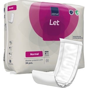 Abena Let Normal med sap pink 34 stk produktbillede