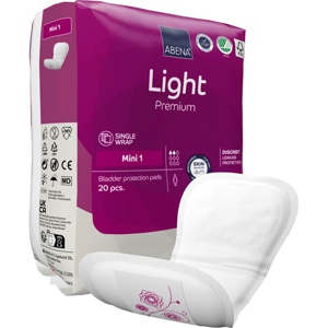 Abena Light Mini 1 Premium Pink produktbillede