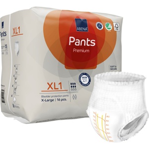 Abena Pants Premium XL1 orange 18 stk produktbillede
