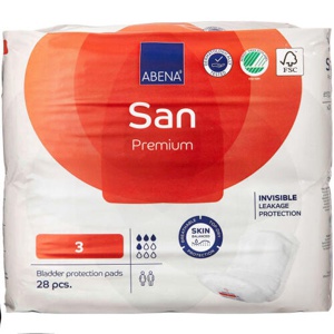 Abena San 3 Premium Rød produktbillede