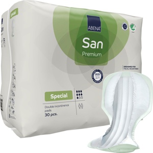 Abena San premium special støvgrøn 30 stk produktbillede