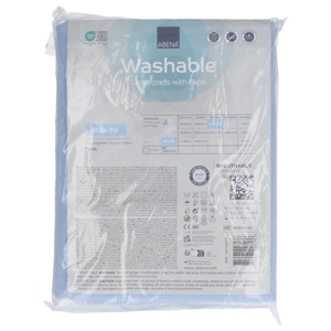ABRI SOFT waschbare Unterlage PU 85x90 cm mit Flügel 1 St Produktbild