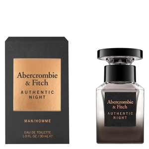Abercrombie & Fitch Authentic Night Eau De Toilette 30ml produktbilde
