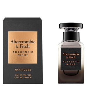 Abercrombie & Fitch Authentic Night Man Eau De Toilette 50ml produktbillede