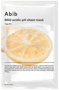 Abib Mild Acidic Ph Sheet Mask Yuja Fit 178 g produkt bild