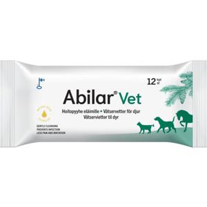 Abilar Vet Våtservetter för djur 12 st produkt bild