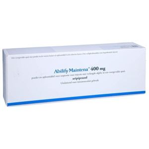 ABILIFY Maintena 400 mg FS.P.+L.H.e.Dep.-Inj-Susp. 1 St Pulver und Lösungsmittel zur Herstellung einer Depot-Injektionssuspension Produktbild
