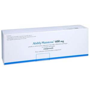 ABILIFY Maintena 400 mg FS.P.+L.H.e.Dep.-Inj-Susp. 1 St Pulver und Lösungsmittel zur Herstellung einer Depot-Injektionssuspension Produktbild