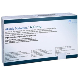 ABILIFY Maintena 400 mg P.+L.z.H.e.Depot-Inj-Susp. 1 St Pulver und Lösungsmittel zur Herstellung einer Depot-Injektionssuspension Produktbild